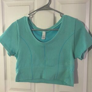 Aerie cropped workout top